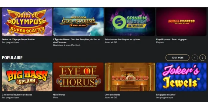 casino games